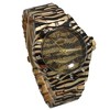 OLIVIA PRATT WOMENS ANIMAL PRINT METAL WATCH - 3 of 4