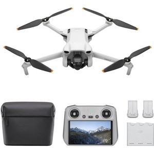 DJI Mini 3 Fly More Combo + RC Remote 4K HDR Portable Drone - 1 of 4