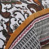 Orleans Paisley Pattern Quilt Set 3 Piece Multicolor by Greenland Home Fashion - 3 of 4