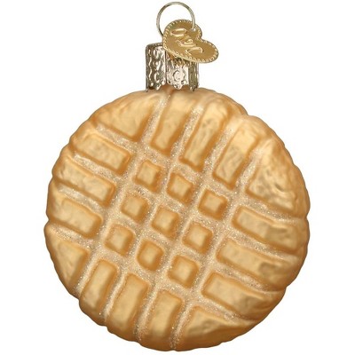 Old World Christmas Blown Glass Ornament for Christmas Tree, Peanut Butter Cookie