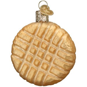 Old World Christmas Blown Glass Ornament for Christmas Tree, Peanut Butter Cookie - 1 of 4