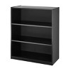 3-Shelf Bookcase with Adjustable Shelves - 3 of 4