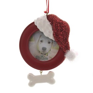 Kurt S. Adler 4.25 In Pet Picture Frame Kitten Family Member Dog Tree Ornaments - 1 of 3