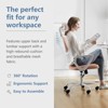 DOMETOUR Gaming Chair for Adults and Teens High Back Computer Desk Chair, Height Adjustable Ergonomic Office Chair with Wheels - 3 of 4