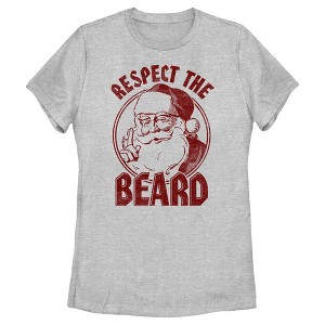 Women's Lost Gods Respect The Beard T-Shirt - 1 of 4