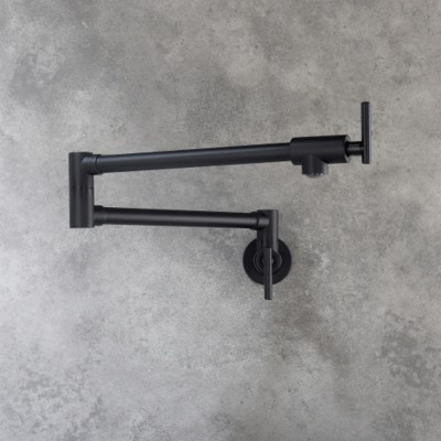 Wall-Mounted Pot Filler Faucet