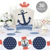 Big Dot of Happiness Ahoy - Nautical - Baby Shower or Birthday Party Decor and Confetti - Terrific Table Centerpiece Kit - Set of 30 - 2 of 4