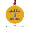 University at Albany Great Danes Aluminum Holiday Christmas Tree Ornament - 3 of 4