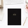 Day Designer 2025 Weekly/Monthly Planner 10.13"x8.25" Black: Adult Stationery, Side Binding, Tabs, Paper, January-December - 2 of 4