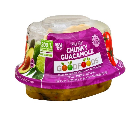 Good Foods Chunky Guacamole - 3.38oz