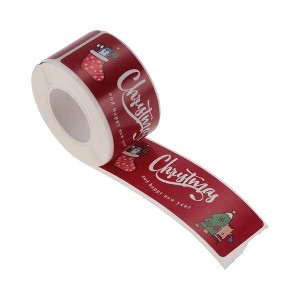 Unique Bargains Christmas Stickers for Ceramic Glass Metal Paper Peel Holiday Phrases 1Pcs - 1 of 4