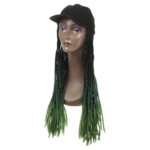 Green wig outlet hat