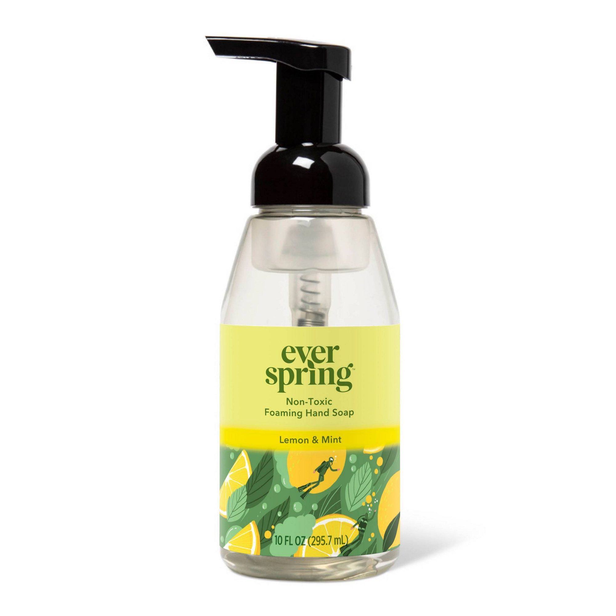 Foaming Hand Soap - Lemon & Mint - 10 fl oz - Everspring™