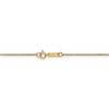 Black Bow Jewelry 0.7mm, 14k Yellow Gold, Ropa Chain Necklace - 4 of 4