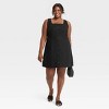 Women's Linen Mini Vest Dress - A New Day™ - 3 of 3