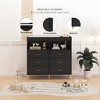 6 Drawer Dresser, Baby Changing Table Dresser, Convertible Nursery Dresser for Infant Essentials, Modern Changing Table Top with Pad Included - 4 of 4