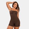 Women's Luxe Fit Shapewear Bodysuit with Spaghetti Straps - Cupshe - 4 of 4