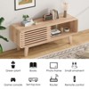 Lirago Modern TV Stand with Sliding Door & Storage-Entertainment Center for Living Room - 3 of 4