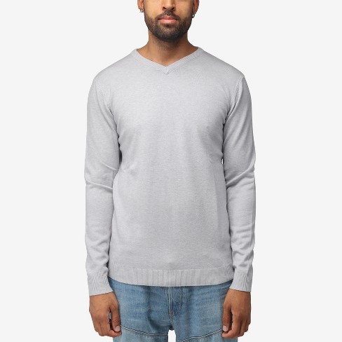 Grey V Neck Sweater Men's: Tall V-Neck Sweater