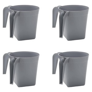 YBM Home Square Plastic Wash Cup, Pack of 4 - 1 of 1
