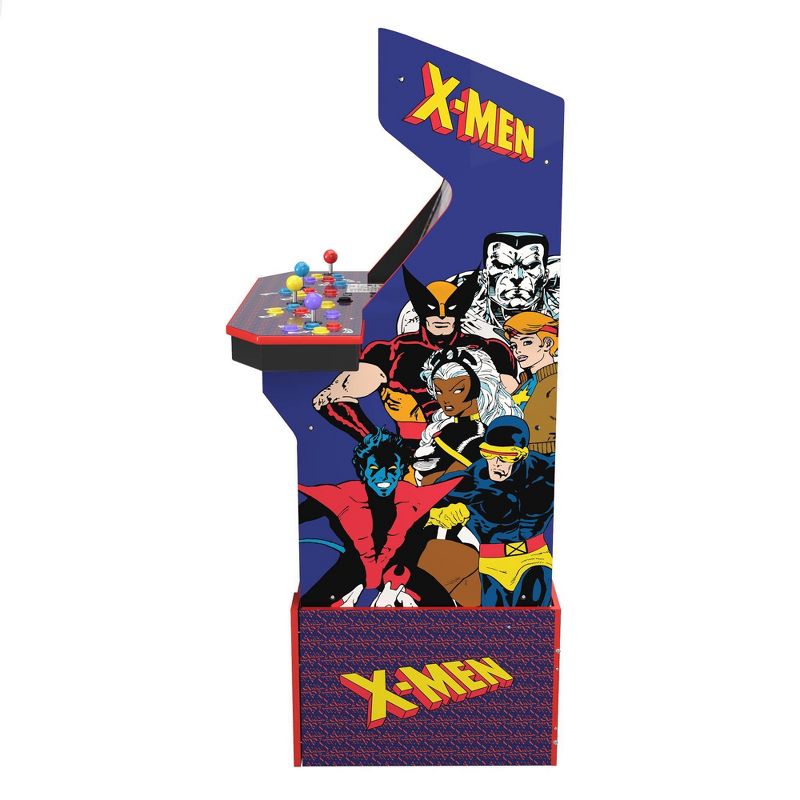 Arcade1Up Marvel X-Men Home Arcade with Stool and Riser, 4 of 9