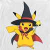 Men's Pokemon Halloween Pikachu Magic Wand Long Sleeve Shirt - 2 of 4