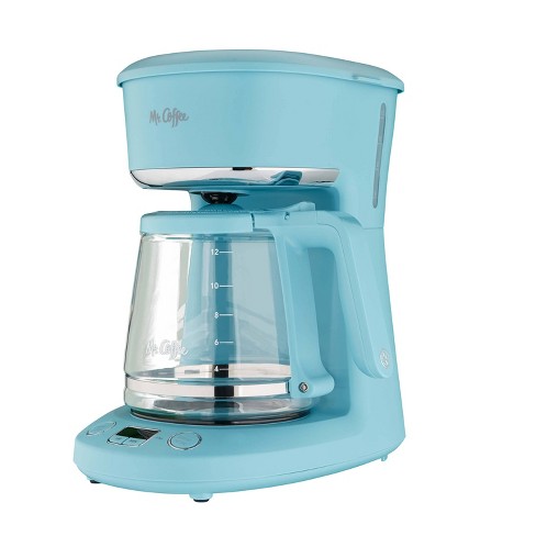 Mr Coffee Programmable 12 Cup Coffee Maker Artic Blue Target