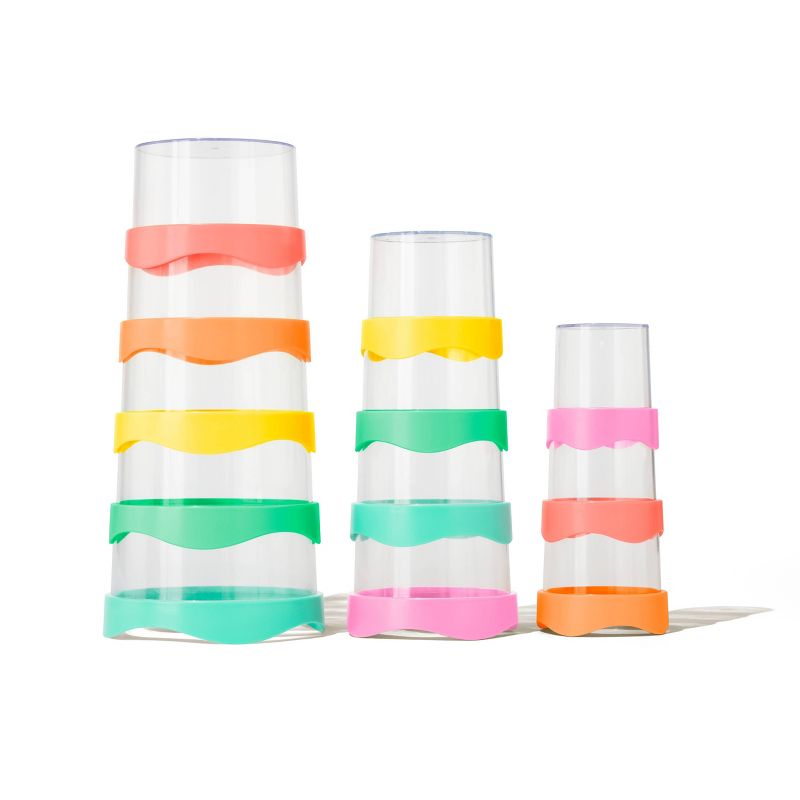 Lovevery Drip Drop Cups - 12pc, 4 of 12