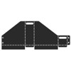 IRIS USA Letter/Legal File Metal Magazine File Holders, Black - 6Pack - 2 of 4