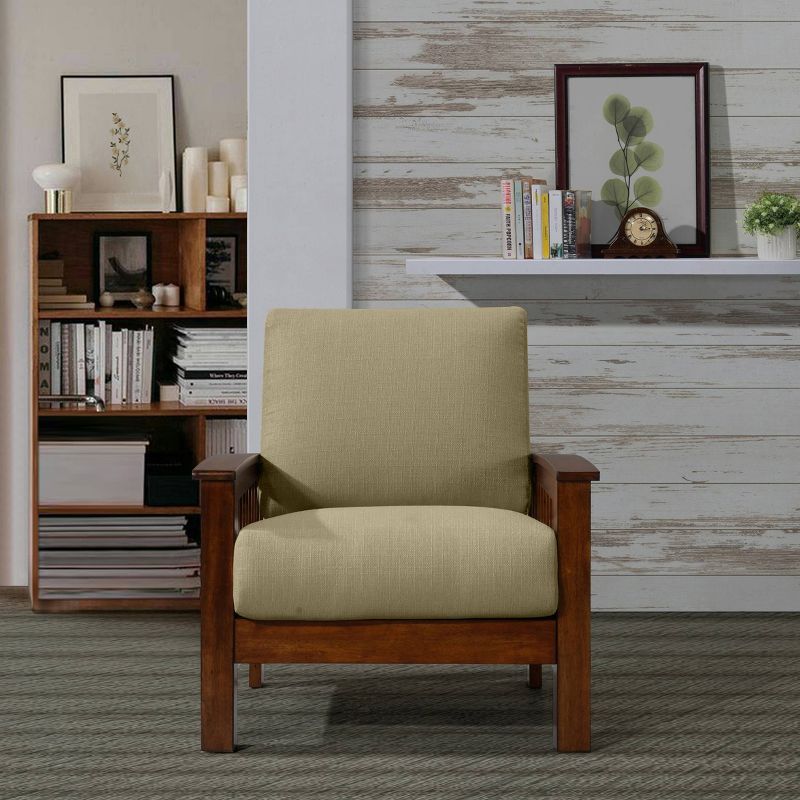 Maison Hill Mission Style Armchair - Handy Living, 5 of 6