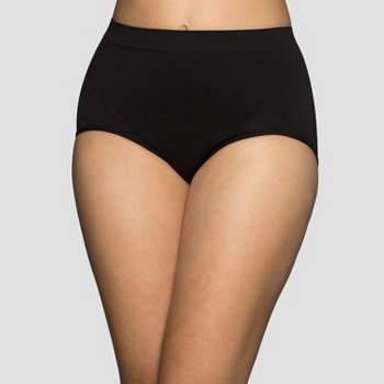 Vanity Fair Womens Flattering Lace Bikini, 3 Pack 18383 - Black/black/black  - 9 : Target