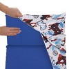 NoJo Marvel Spiderman to the Rescue Red, White, and Blue Preschool Nap Pad Sheet - 4 of 4