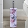 Popular Bath Popular Home Floral Bowl Bathroom Brush : Microfiber, Machine Washable, Non-Slip Backing - 2 of 4