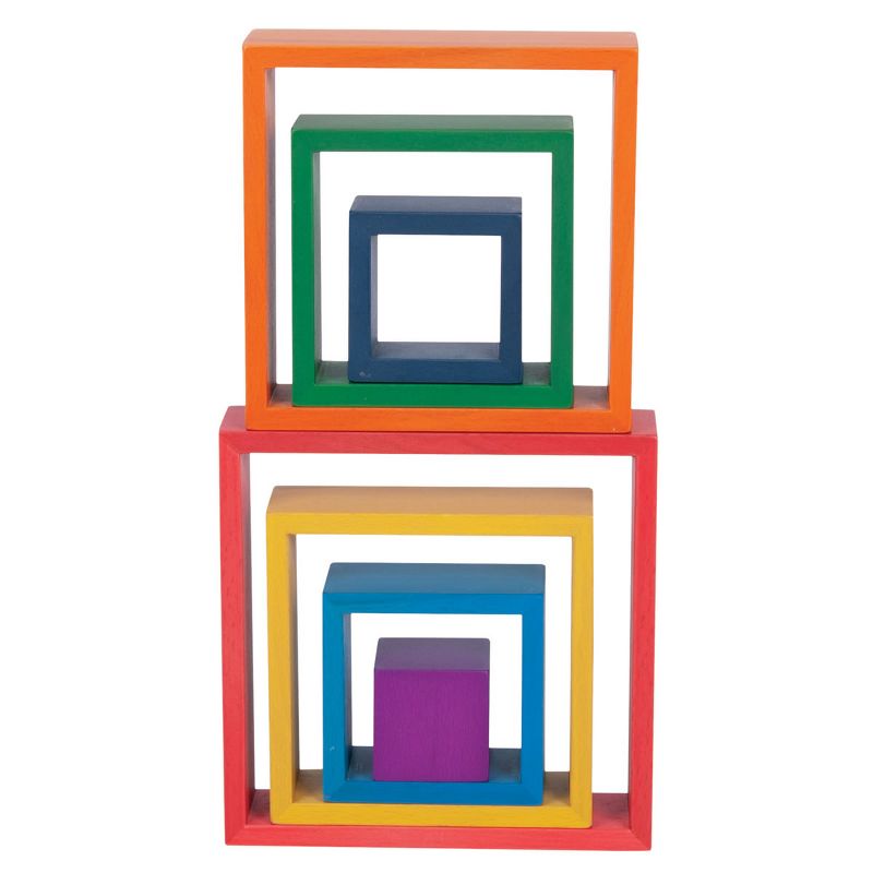 TickiT Rainbow Architect Arches and Squares - Set of 14, 4 of 6