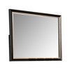 Royal Hampton Dresser Mirror, Beveled Glass, Espresso Brown Wood, Gold, 39x48 - 2 of 4
