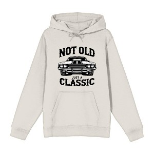Not Old Just A Classic Adult Long Sleeve Hoodie - 1 of 3