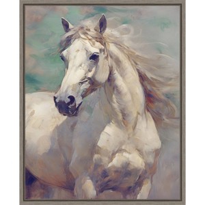Amanti Art Majestic Horse by Steve Hunziker Framed Wall Art Print - 1 of 4