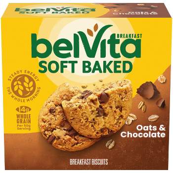 BelVita Soft Baked Oat & Chocolate Breakfast Biscuit - 8.8oz