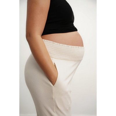 NOM Maternity Super Soft Rib Pant