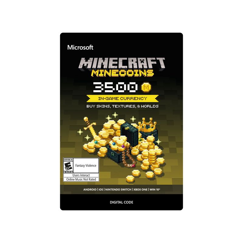 Minecraft: Minecoins 3500 Coins - Xbox One (Digital), 1 of 9