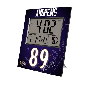 NFL Baltimore Ravens Players Game Tactic Wall Clock - 1 of 3