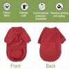 Unique Bargains Cotton Fleece Warm Comfortable Pet Hooded Sweatshirt - 4 of 4