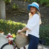 Tirrinia Cotton Bucket Hats for Women, UPF 50+ Sun Protection Cap for Garden, Beach, Travel and Outdoor, Garden Party, Gift for Monther's Day - 3 of 4