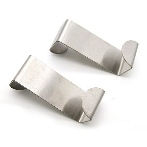 Evideco French Home Goods Set of 2 Over the Cabinet Door Hooks - 1 of 4