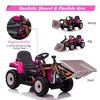 12V Kids Ride on Car,Excavator with Bucket & Remote Control,Toddler Battery Powered Electric Vehicle - 2 of 4