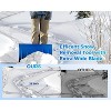 Effortless Snow Removal: 29-Inch Wheeled Snow Plow with Angled Blade for Quick Driveway Clearing Black - 2 of 4