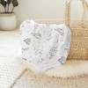 Sweet Jojo Designs Gender Neutral Unisex Swaddle Baby Blanket Serengeti Animals Multicolor - 4 of 4