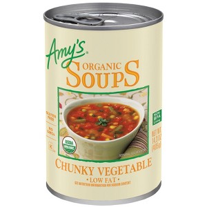 Amy's Organic Gluten Free Low Fat Chunky Vegetable Soup - 14.3oz - 1 of 4
