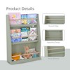 LIVAREEmlen 3 Tier Book Shelf,Book Rack, Helps Keep Bedrooms, Playrooms, and Classrooms Organized - 4 of 4