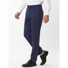 Lars Amadeus Men's Slim Fit Printed Business Dress Pants - 2 of 4